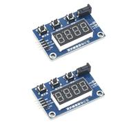 Gvvsjgdbis Lot de 2 capteurs de pression de poids HX711 AD Module AD avec affichage 24 bits Instrument de pesée électronique