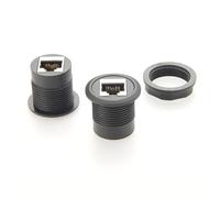 Gvvsjgdbis Lot de 2 coupleurs Ethernet femelle vers femelle 1000 Mbps RJ45 pour Cat8, Cat7, Cat6