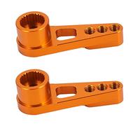 Gvvsjgdbis Lot de 2 klaxons de bras servo 25T pour A949 A959-B A969 A979 K929 RC pièces de voiture, jaune
