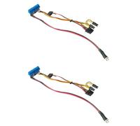 Gvvsjgdbis Lot de 2 modules d'alimentation DC-ATX 160 W à prise directe 12 V 160 W haute puissance PSU 24 broches Mini ITX DC vers ATX