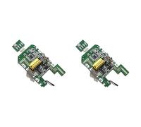 Gvvsjgdbis Lot de 2 panneaux de protection de batterie au lithium 18 V BL1850B/BL1840B pour meuleuse d'angle