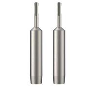 Gvvsjgdbis Lot de 2 pilotes de tige de terre SDS Plus 20 mm Marteau de terre Perceuse à la terre Tige de mise à la terre en métal Outil électrique