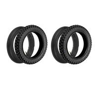 Gvvsjgdbis Lot de 2 pneus 12 1/2 x 2,75 + chambre à air pour moto 49 cc - Pneu MX350 scooter - 30,5 cm - Usure