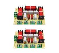 Gvvsjgdbis Lot de 2 répartiteurs audio Crossover haute moyenne basse fréquence pour haut-parleur domestique