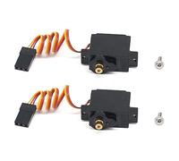 Gvvsjgdbis Lot de 2 servomoteurs Metal Gear 5G K989-58 pour K969 K979 K989 K999 P929 P939 1/28 A202 A232 1/24 RC Car Upgrade Parts Spare Parts