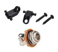Gvvsjgdbis Lot de 2 supports de cordes pour guitare électrique et châssis mono 6,35 mm 6,35 mm