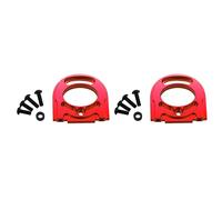 Gvvsjgdbis Lot de 2 supports de moteur en métal pour TT-02 TT02 1/10 RC pièces de mise à niveau de voiture