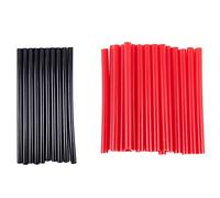 Gvvsjgdbis Lot de 20 bâtons de colle 7 x 100 mm pour modélisme artisanal avec 10 bâtons de colle thermofusible 150 x 7 mm