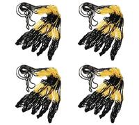 Gvvsjgdbis Lot de 20 filets en nylon pour 1 ballon de volley-ball, basket-ball, football