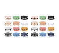 Gvvsjgdbis Lot de 24 broches magnétiques pour hijab - Aimants puissants - Colorés - Fermoir magnétique pour écharpe - Broche pour hijab