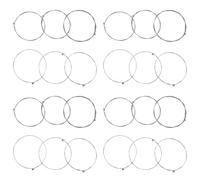 Gvvsjgdbis Lot de 24 cordes d'ampli de guitare électrique 150 x l/0,009 po pour