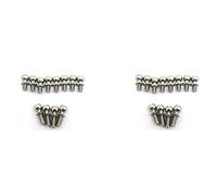 Gvvsjgdbis Lot de 24 vis à billes hexagonales en métal M3 pour 144001 144002 124016 124017 124018 124019 RC Pièces de rechange Accessoires