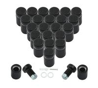 Gvvsjgdbis Lot de 24 vis de support de panneau de 1,27 cm x 1,9 cm, vis de support, matériel de montage mural