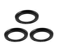 Gvvsjgdbis Lot de 3 adaptateurs de rechange pour filtre en métal pour appareil photo 40,5 mm-52 mm