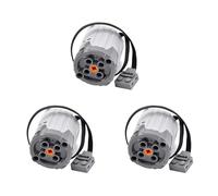 Gvvsjgdbis Lot de 3 blocs de construction de moteur XL-Motor 8882 pour fonctions d'alimentation électrique assemblée jouet