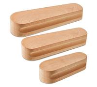 Gvvsjgdbis Lot de 3 outils de couture en bois dur de 17,8 cm, 24,1 cm, 30,5 cm pour fer à vapeur, couture, matelassage, facile à installer