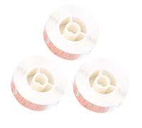 Gvvsjgdbis Lot de 3 rouleaux de ruban adhésif vertical pour étiqueteuse Noir sur chats Formes spéciales 12 x 40 mm