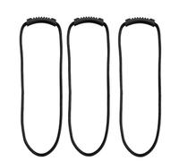 Gvvsjgdbis Lot de 3 sangles de rangement de 60 cm avec poignée d'extension, organisateur de tuyau d'air/eau pour garage, bateau, bande élastique
