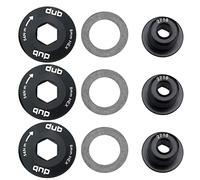 Gvvsjgdbis Lot de 3 vis auto-extractibles pour bras de manivelle DUB M15/M26 en alliage