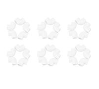 Gvvsjgdbis Lot de 30 raccords de tuyaux en PVC de 20 mm de diamètre, angle de 90 degrés, raccords adaptateurs, blanc
