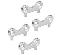 Gvvsjgdbis Lot de 4 bouchons de réservoir de bateau marine clé en acier inoxydable gaz eau réservoir de carburant outil marine yacht bateau accessoires