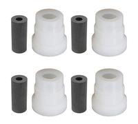 Gvvsjgdbis Lot de 4 buses de sablage en carbure de bore pur classe I 35 x 20 x 6 mm