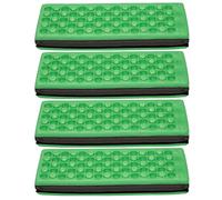 Gvvsjgdbis Lot de 4 coussins de chaise de pique-nique portables pour plage, camping, camping