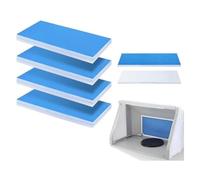 Gvvsjgdbis Lot de 4 filtres de cabine, design double couche pour amateurs de peinture, cabines