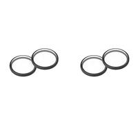 Gvvsjgdbis Lot de 4 filtres UV pour objectif de protection en verre optique pour caméra d'action 360°