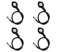 Gvvsjgdbis Lot de 4 manomètres de profondeur de plongée 300 bars - Accessoire de plongée