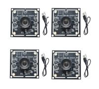 Gvvsjgdbis Lot de 4 modules de caméra USB 100 degrés 1 MP OV9732 1280 x 720 30 fps pour WinXP/7/8/10 avec câble de 60 cm