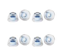 Gvvsjgdbis Lot de 4 paires d'embouts en silicone liquide pour améliorer la clarté, isolation du bruit, embouts réutilisables pour Explorer 4U NX8 Cantor L