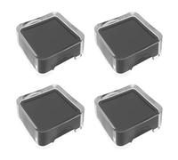 Gvvsjgdbis Lot de 4 touches de clavier personnalisables double couche amovibles pour personnalisation et entretien