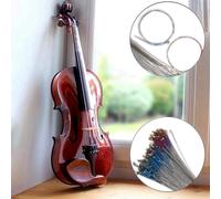 Gvvsjgdbis Lot de 40 cordes électroniques pour violon Accessoires pour instruments 4/4 3/4 Pièces de rechange pour violon