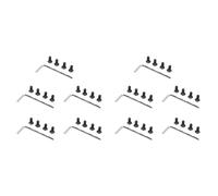 Gvvsjgdbis Lot de 40 vis de rechange pour guidon de scooter avec poignée hexagonale pour M365 Es2