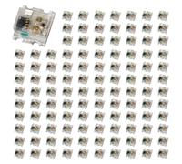 Gvvsjgdbis Lot de 4000 puces LED WS2812 2020 à 4 broches - Mini PCB blanc adressable - Puce LED RVB polychrome DC5 V pour écran de bande LED