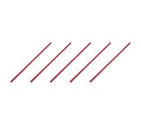Gvvsjgdbis Lot de 5 accessoires de mise à niveau d'arbre d'entraînement central en métal pour 124019 124018 1/12 RC Pièces de rechange de voiture, rouge