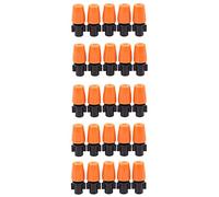 Gvvsjgdbis Lot de 5 arroseurs de jardin - Arrosage automatique de pelouse - Cercle rotatif à 360 degrés - 5 buses - Tuyau d'arrosage