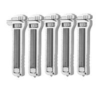 Gvvsjgdbis Lot de 5 outils multifonctions compacts en titane, clés réglables multifonctionnelles, mini décapsuleur portable, pour le camping en plein air