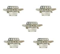 Gvvsjgdbis Lot de 5 pièces de rechange pour voiture RC MN Model 1:12 D90 D91 D99S - Protection avant en métal