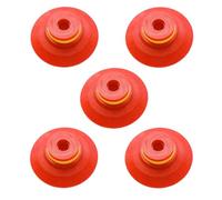Gvvsjgdbis Lot de 5 ventouses plates industrielles F30 en silicone pour bras robot à une couche avec nervures