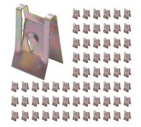 Gvvsjgdbis Lot de 500 clips à ressort en métal bronze pour panneau de porte de voiture type U