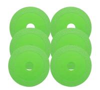 Gvvsjgdbis Lot de 6 disques de meulage de 100 mm pour meuleuse d'angle, carrelage, dalle de roche et meuleuse d'angle