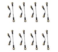 Gvvsjgdbis Lot de 8 barres de direction de voiture RC en métal pour B1 B14 B24 B24 C14 C24 C14 C24 1/16