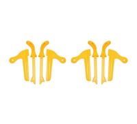 Gvvsjgdbis Lot de 8 joints stables pour scie de table - Bloc de sécurité - Outil de travail du bois - Poussoir pour le travail du bois
