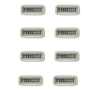 Gvvsjgdbis Lot de 8 panneaux de ventilation de toit de voiture beige pour V93 V97 Montero V95 V98 V87