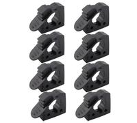 Gvvsjgdbis Lot de 8 supports de pelle pour porte-bagages de toit, supports de pelle à fixation murale pour porte-bagages de toit pour kit d'outils de 3,8 à 4,5 cm de diamètre