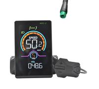 Gvvsjgdbis M5C-2 E-Bike Bluetooth Écran LCD Scooter électrique Compteur de vitesse Panneau LCD UART pour VTT électrique 5 broches