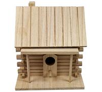 Gvvsjgdbis Maison D'Oiseau Mural Nid en Bois Nid DOX Maison D'Oiseau Maison Oiseau BoîTe en Bois BoîTe Cage DéCoration Jardin Ornement