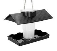 Gvvsjgdbis Mangeoire à oiseaux rétractable pour intérieur et extérieur - Grande capacité - Décoration de jardin ou terrasse